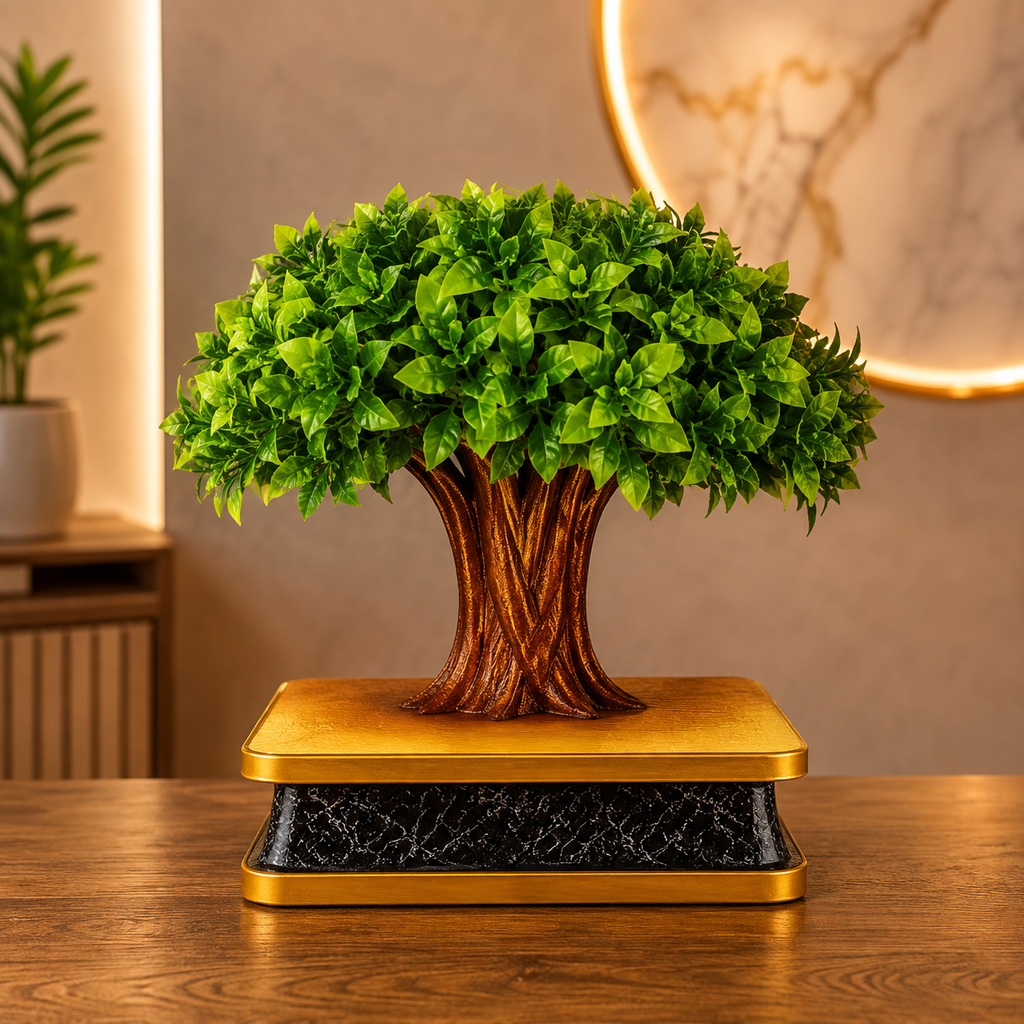 Illuminate Your Space with Our 13 Inch LED Swami Samarth Tree