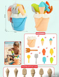Ultimate Beach Sand Toy Set for Kids – Bucket, Shovel, Rake & Moulds for Outdoor Fun