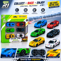6 Pcs Die Cast Toy Car Set – Fun Pull Back Vehicles for Kids’ Imagination
