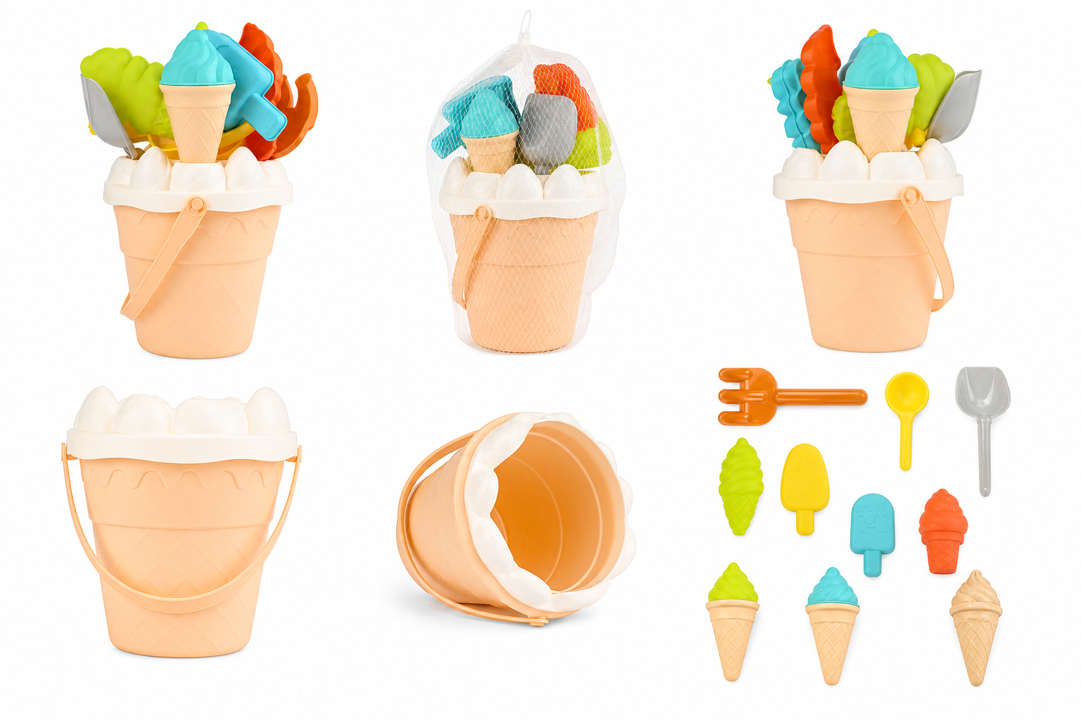 Ultimate Beach Sand Toy Set for Kids – Bucket, Shovel, Rake & Moulds for Outdoor Fun