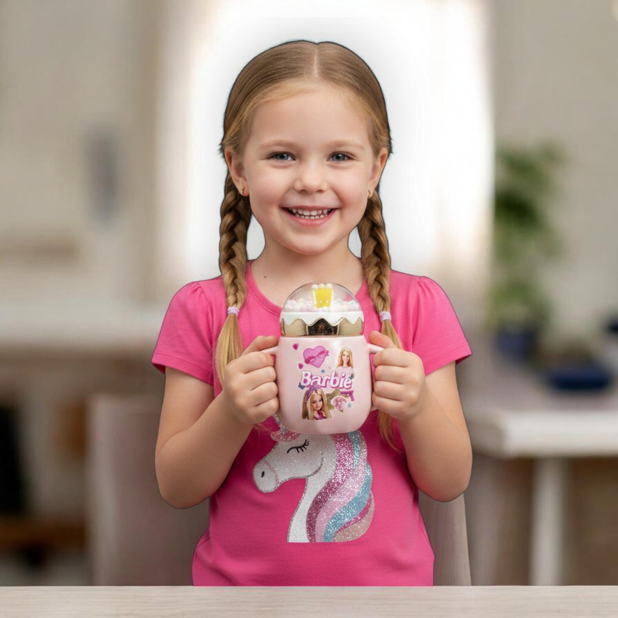 Cute Barbie  Ceramic Coffee