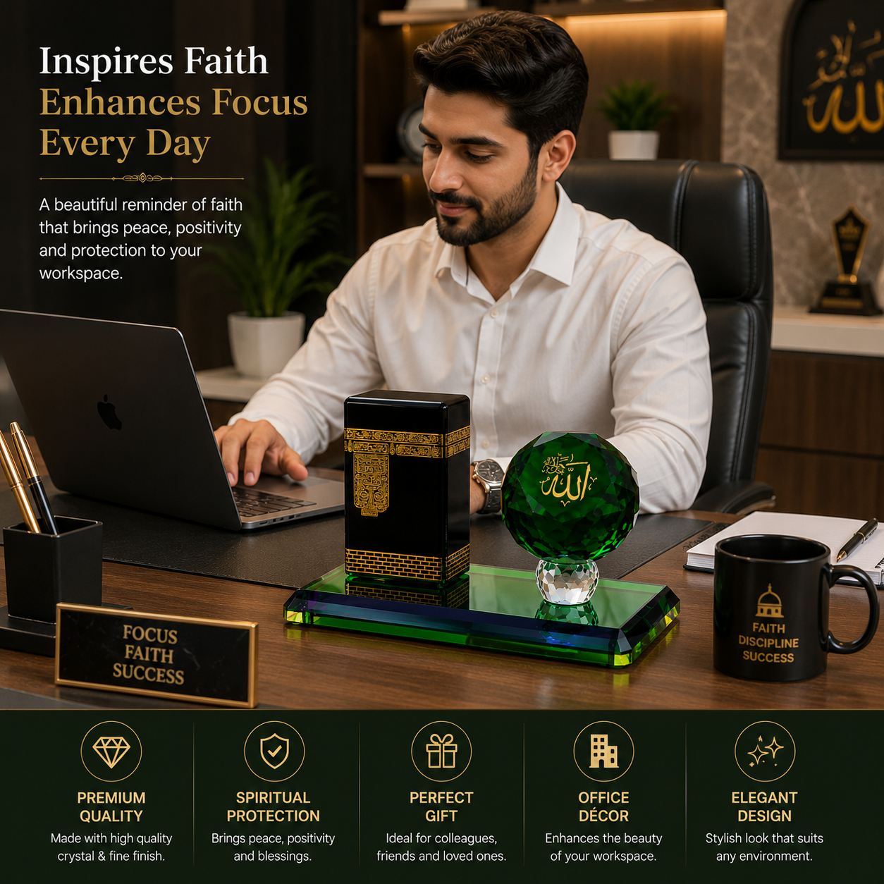 Mecca Kaaba Showpiece for Home & Office