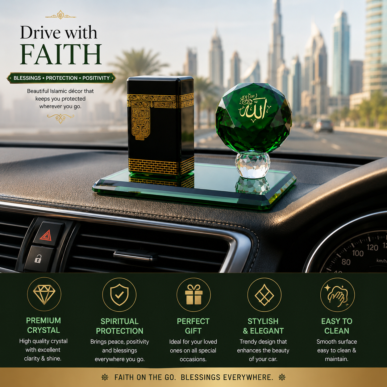 Mecca Kaaba Showpiece for Home & Office