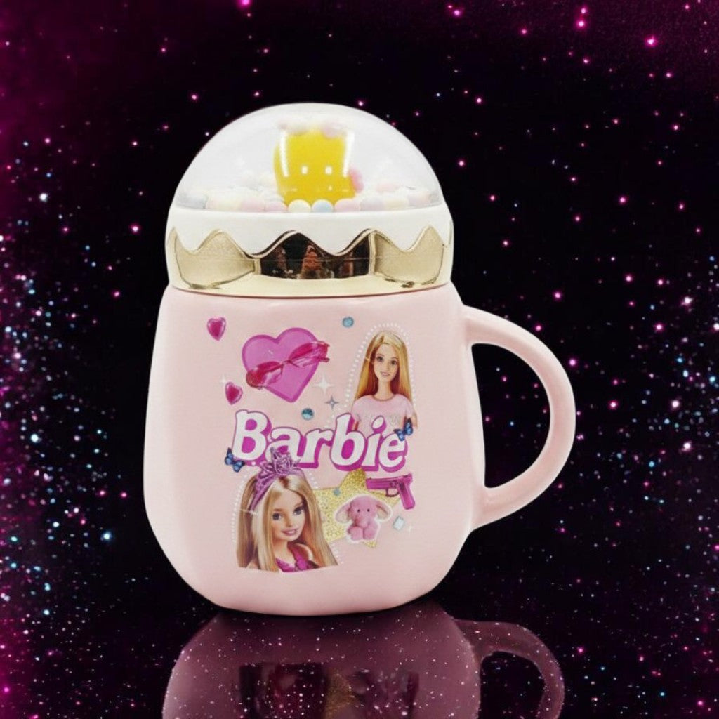 Cute Barbie  Ceramic Coffee