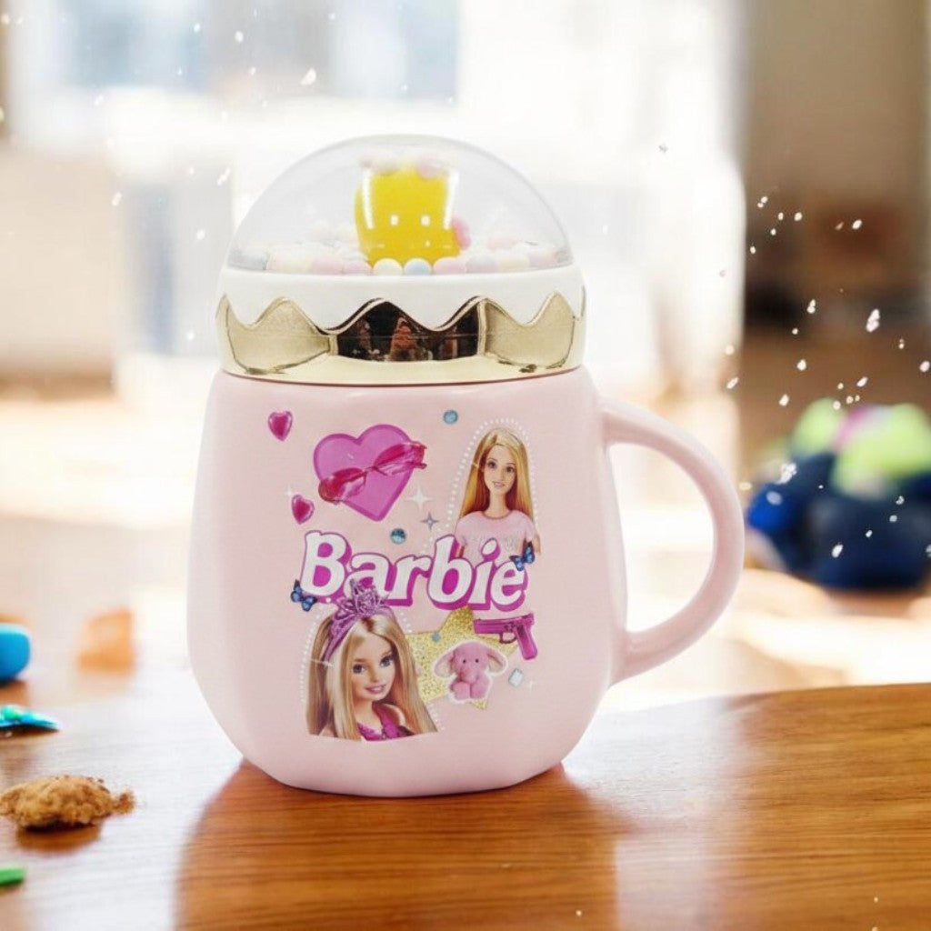 Cute Barbie  Ceramic Coffee