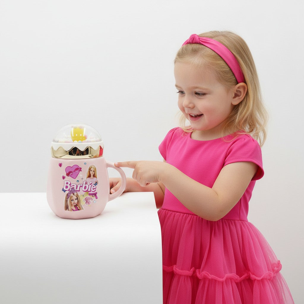 Cute Barbie  Ceramic Coffee