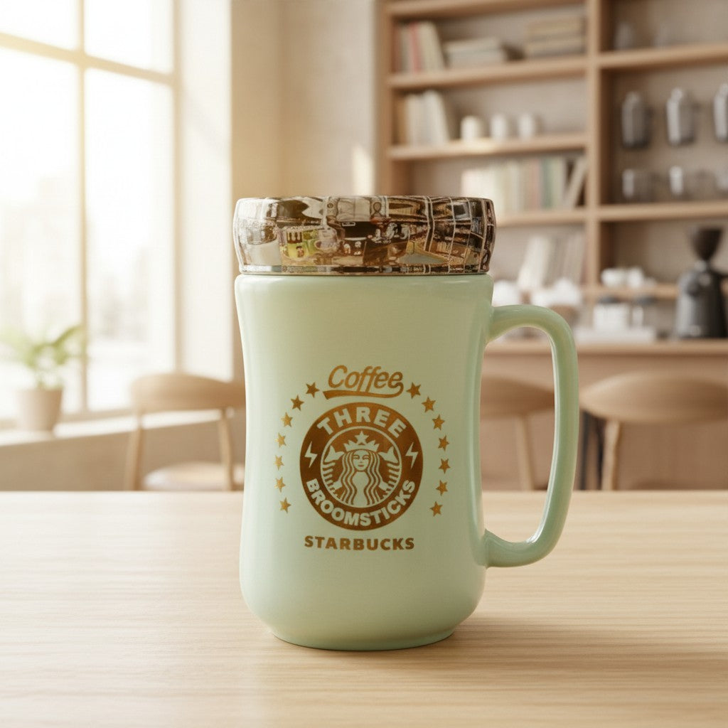 Starbucks Ceramic Coffee Mug | Premium Tea & Coffee Cup  Reusable Printed Mug for Home & Office